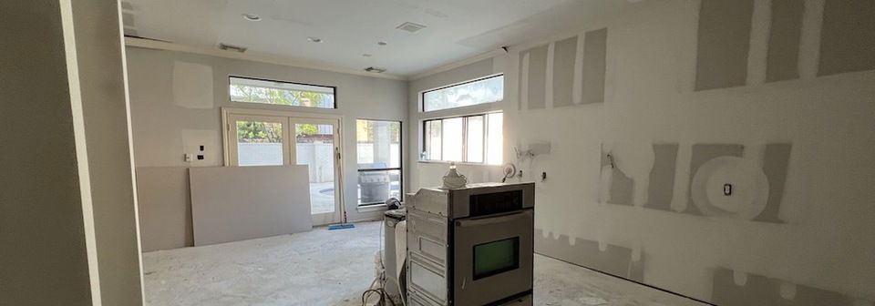 Masculine Kitchen, Bar & Bathroom Renovation- Before Photo