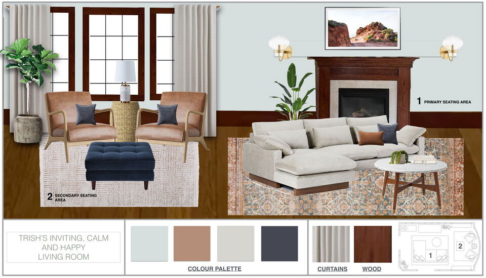 Modern Fresh Home Renovation Ryley B. Moodboard 1 thumb