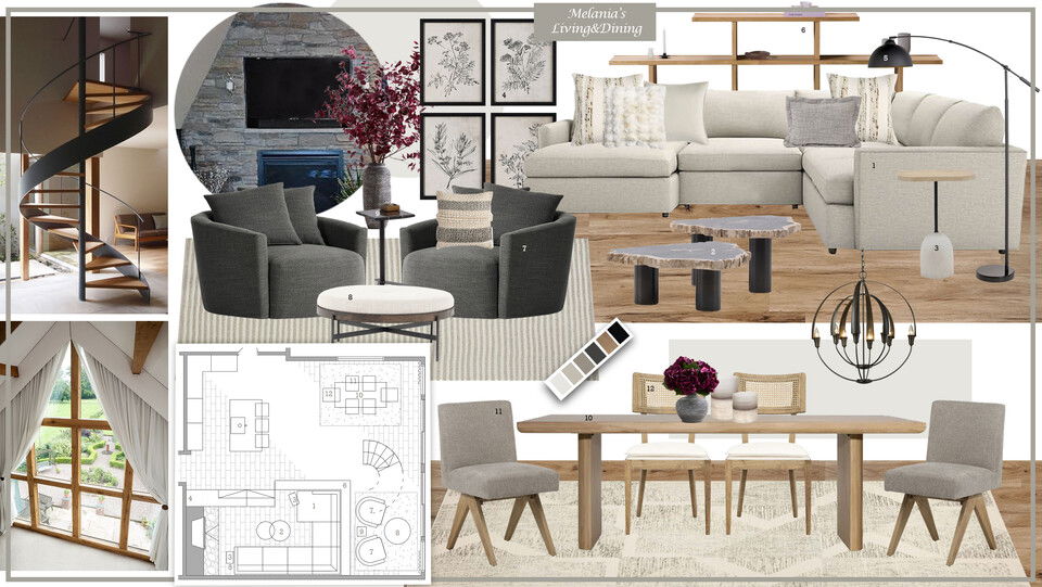 Warm and Modern Home Renovation Dragana V. Moodboard 1 thumb