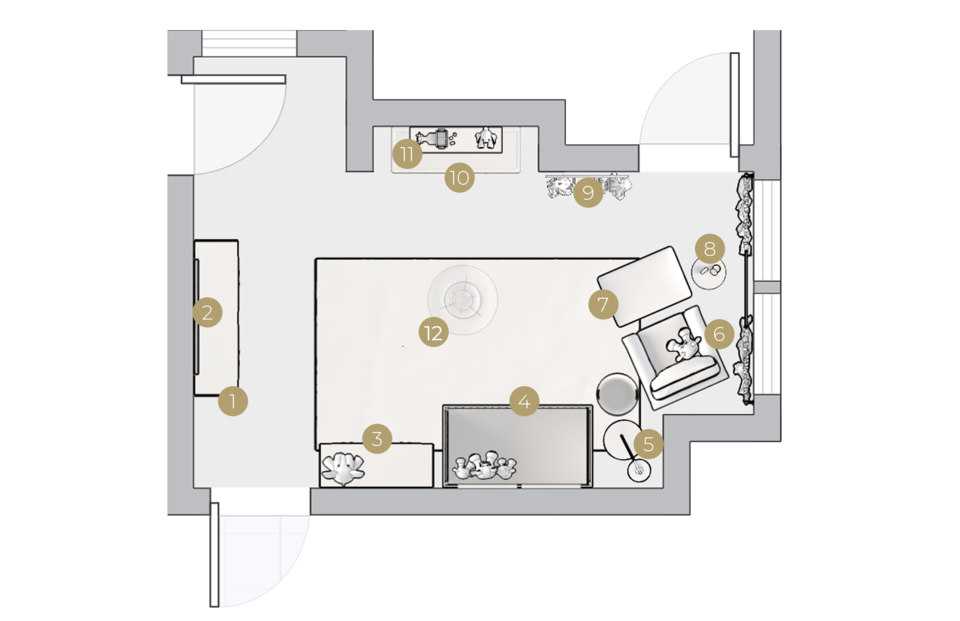 Online Designer Nursery Floorplan