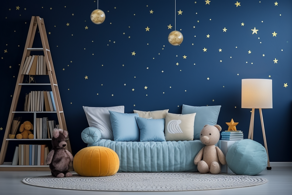 Enchanting Outer Space-Themed Nursery Design