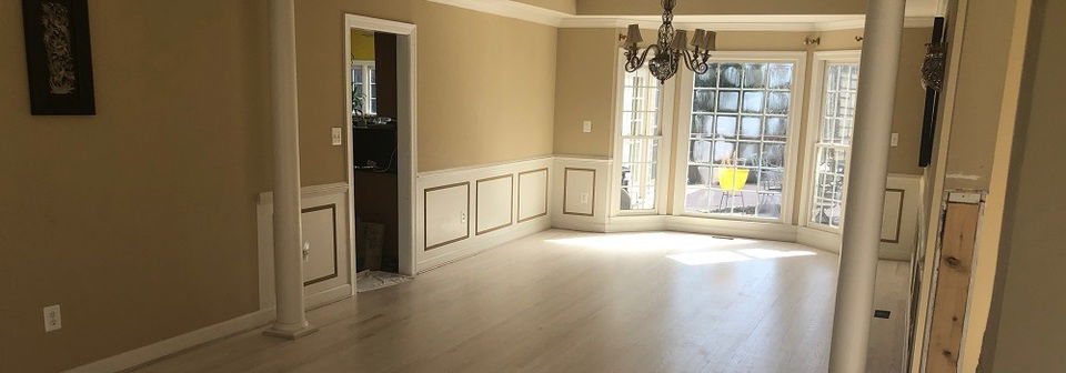 Glam Contemporary Home Interior- Before Photo