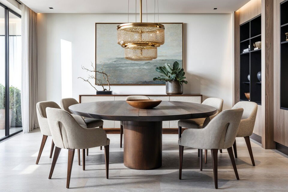 Iconic Modern Dining Room Decorating