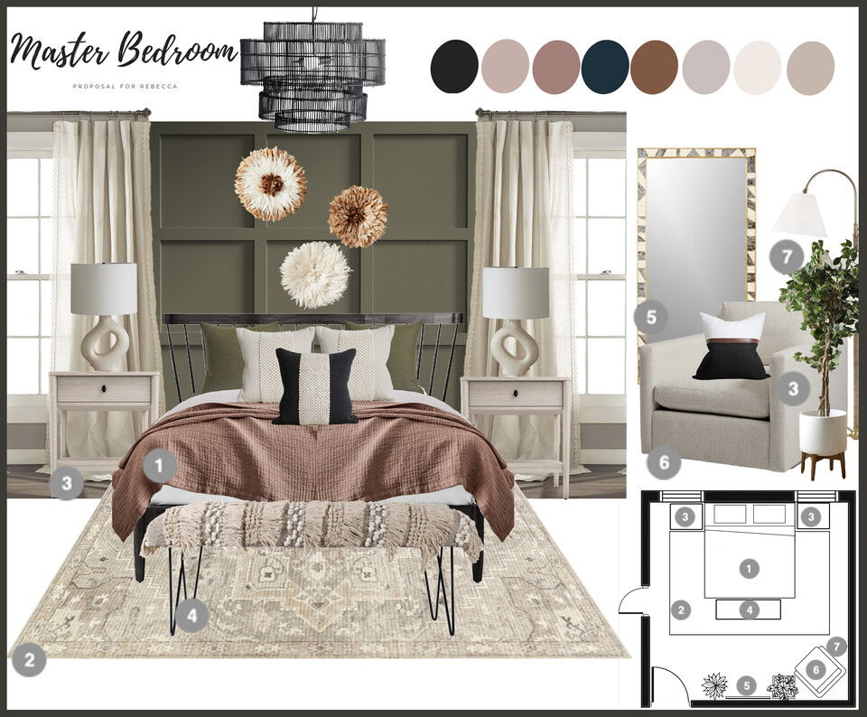 Comfy Eclectic Home Design Darya N. Moodboard 2 thumb