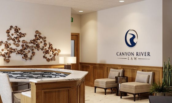 Classy Contemporary Law Firm Reception Design