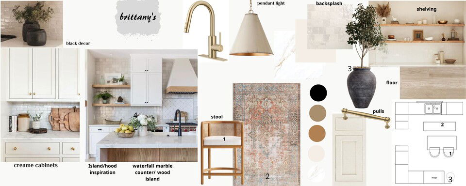 Modern Scandinavian Interior Renovation Sahar M. Moodboard 2 thumb