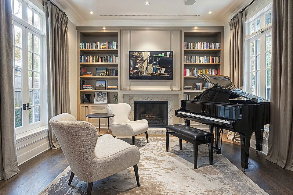 High-End Music Room Design 