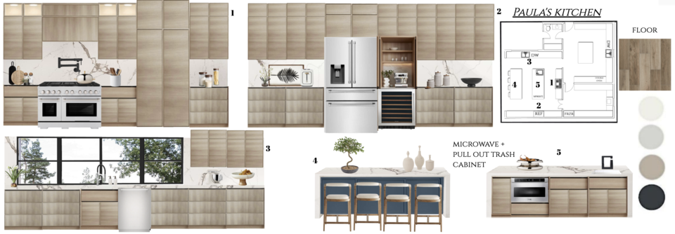 Modern Sophisticated Full Home Renovation Project Kamila A. Moodboard 1 thumb