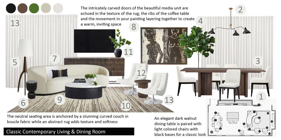 Classic Contemporary Interior Design Drew F. Moodboard 2 thumb