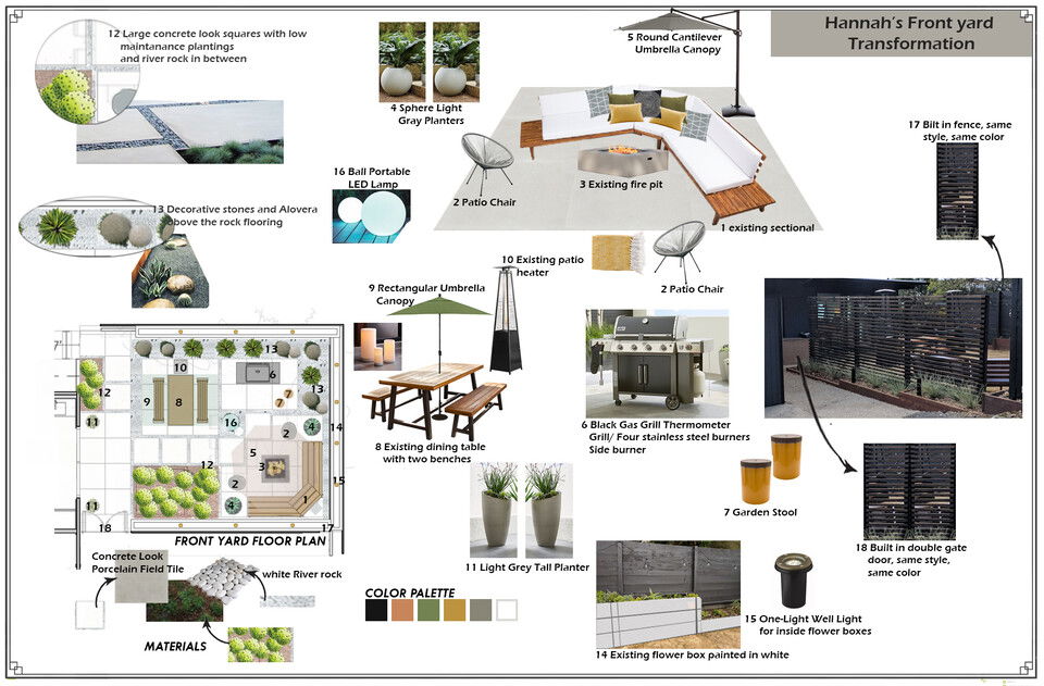 Contemporary Outdoor Dining And Lounge Design Franzi K. Moodboard 2 thumb