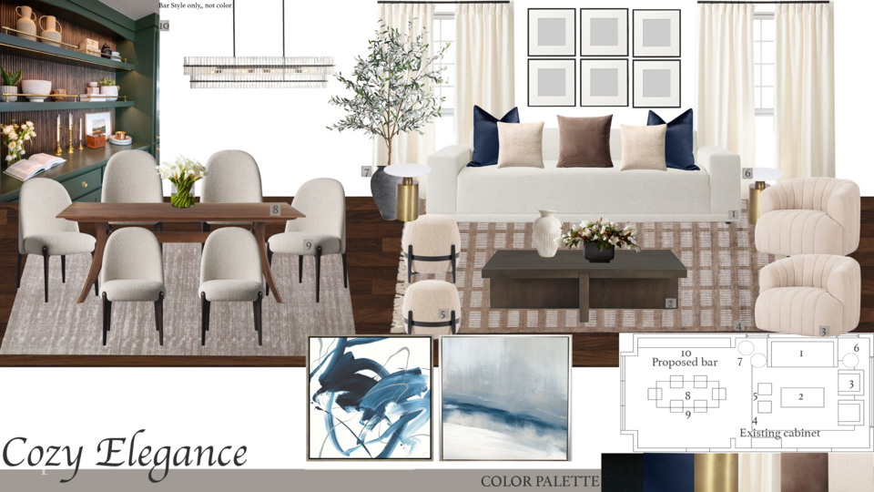 Sophisticated Modern Home Design Shameika B. Moodboard 2 thumb