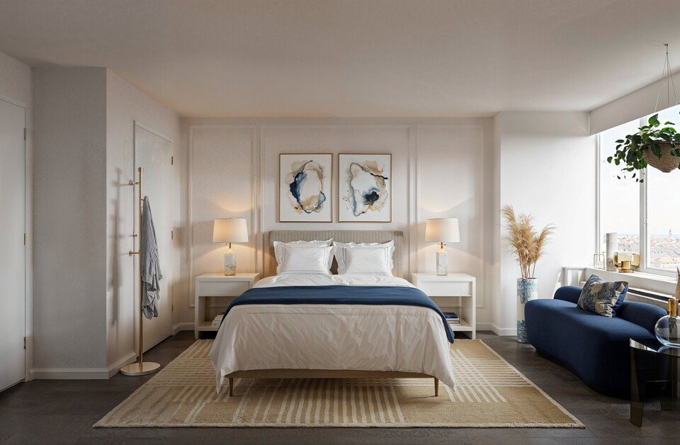 Classy & Tranquil Bedroom Interior Design