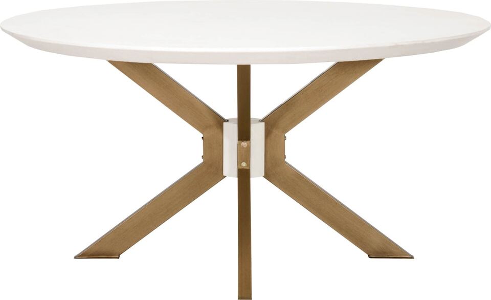 OPEN BOX District 60' Round Dining Table large image 