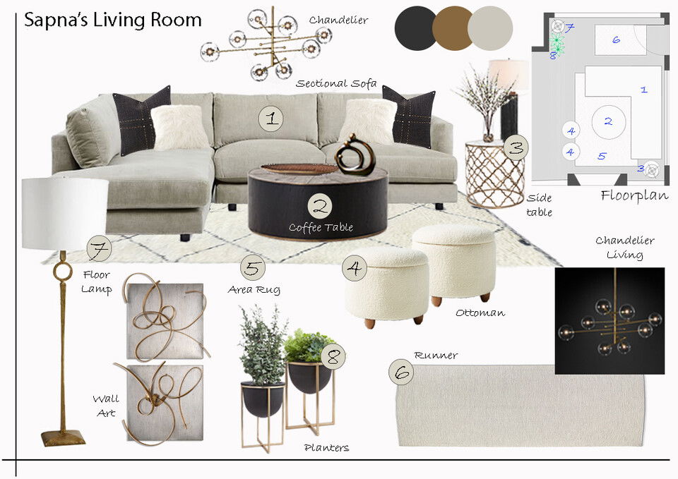 Fresh & Comfortable Home Design Liana S. Moodboard 1 thumb