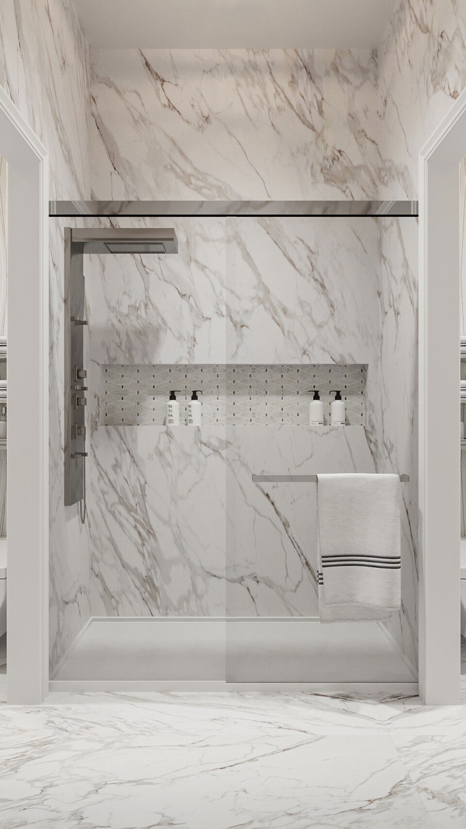 Masculine Bathroom Remodel