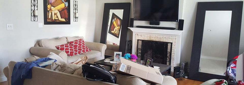 Beautiful traditional living room- Before Photo
