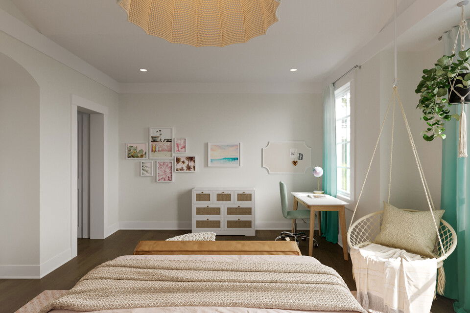 Online Designer Bedroom 3D Model 4