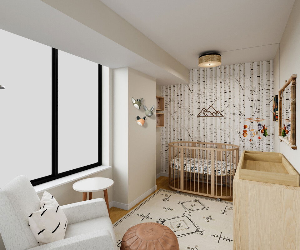 Affordable Nursery Room Design interior design 1