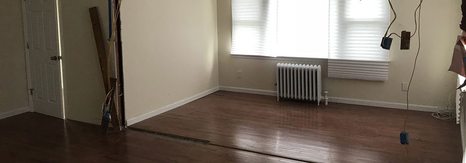 Elegant and Sophisticated Living Room- Before Photo