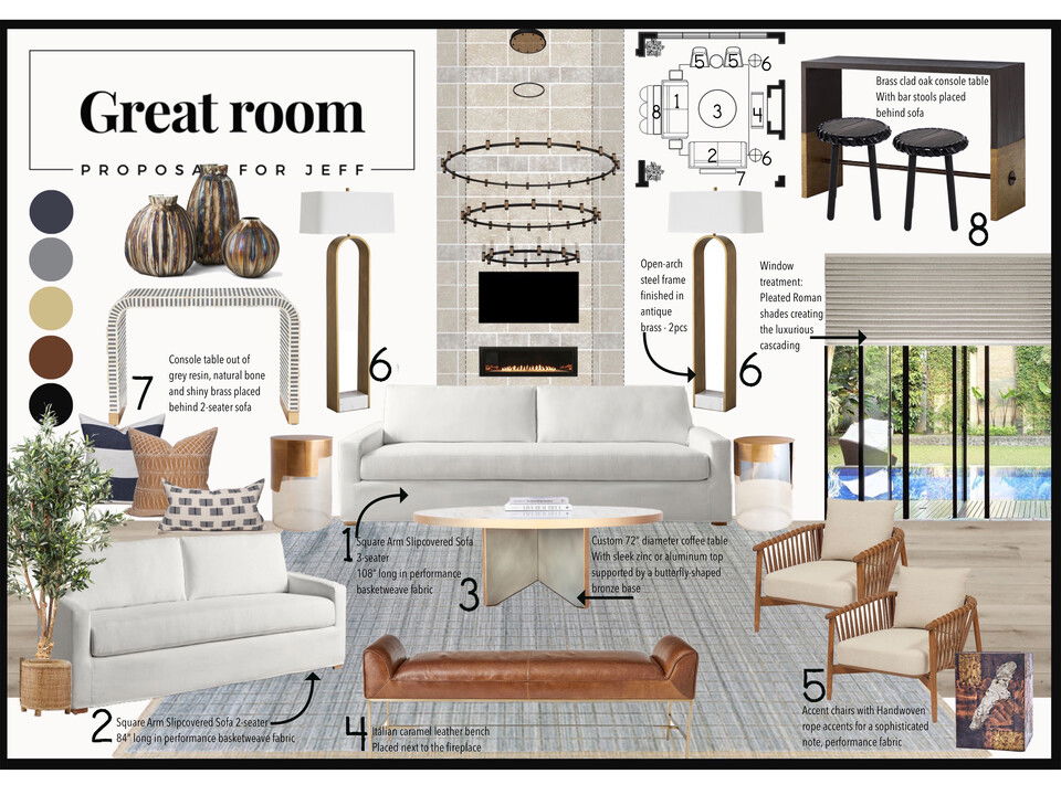 Custom House Great Room Design Darya N. Moodboard 2 thumb