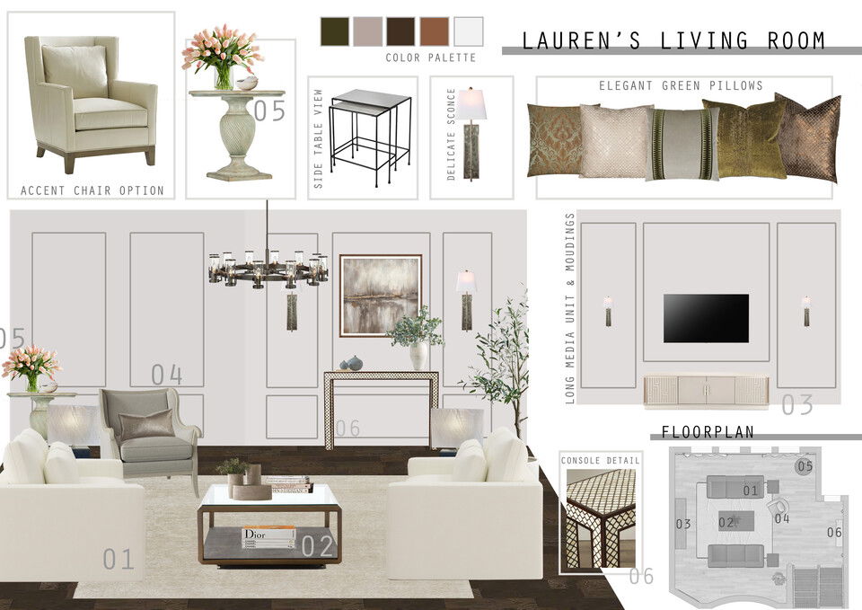 Elegant Living Room Renovation Paula D. Moodboard 1 thumb