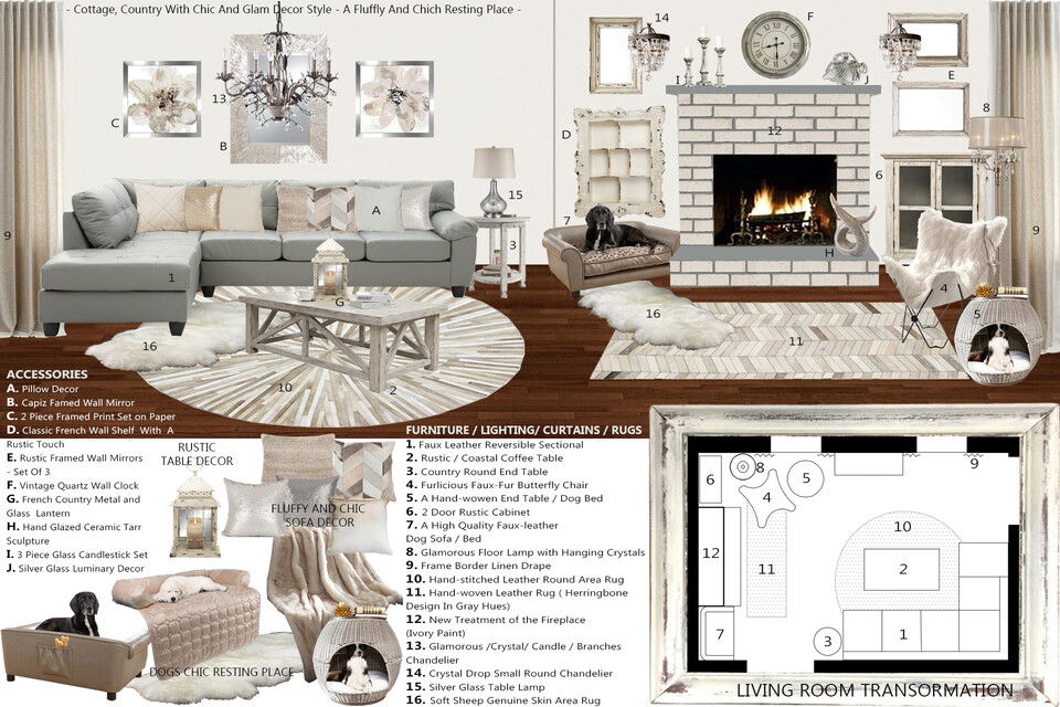 White Transitional Living Room Selma A. Moodboard 1 thumb