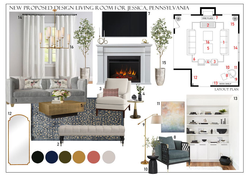 Contemporary Modern Living Room and Porch Design Aida A. Moodboard 2 thumb