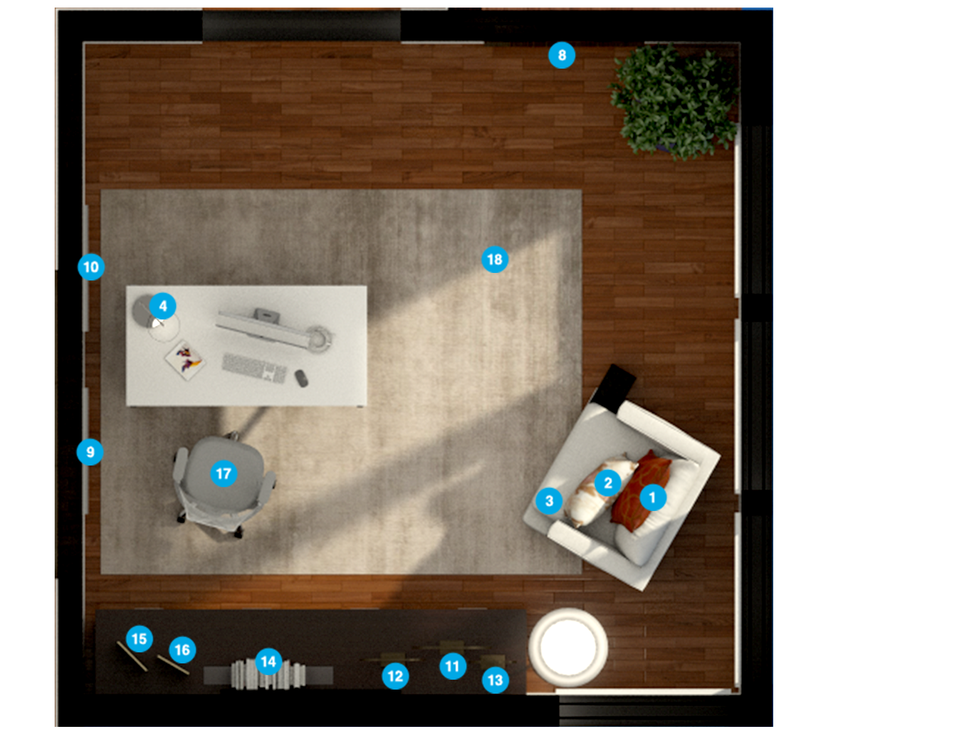 Online Designer Home/Small Office Floorplan