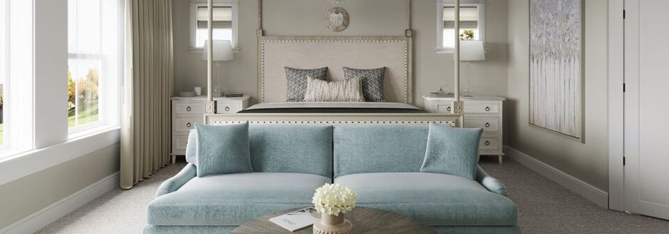 Transitional Master Bedroom: Elegant Neutrals- After Rendering