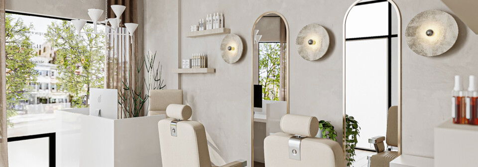 Brow and Waxing Modern Boutique Design