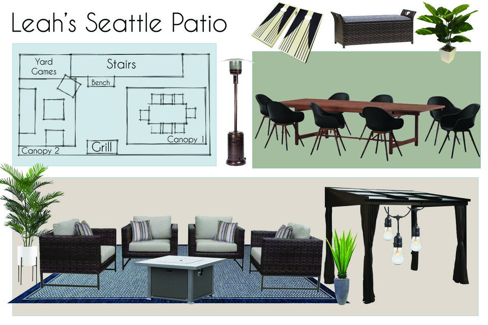 Contemporary Scandinavian Rooftop Patio Decor Sarah M. Moodboard 1 thumb