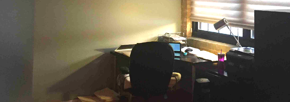 Nook Home Office Transformation - Before Photo