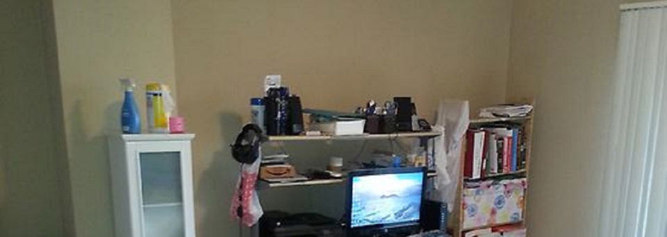 Chic dormitorio principal - Foto antes