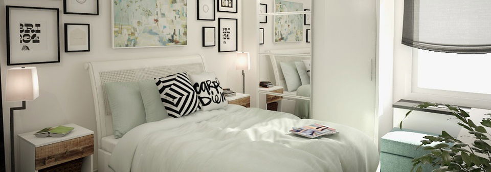 Dormitorio Sofisticado- Render Después