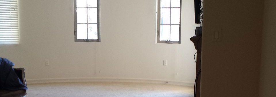 Elegant Living Room Design- Before Photo