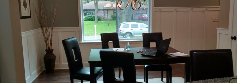 Cozy Kitchen Nook- Before Photo