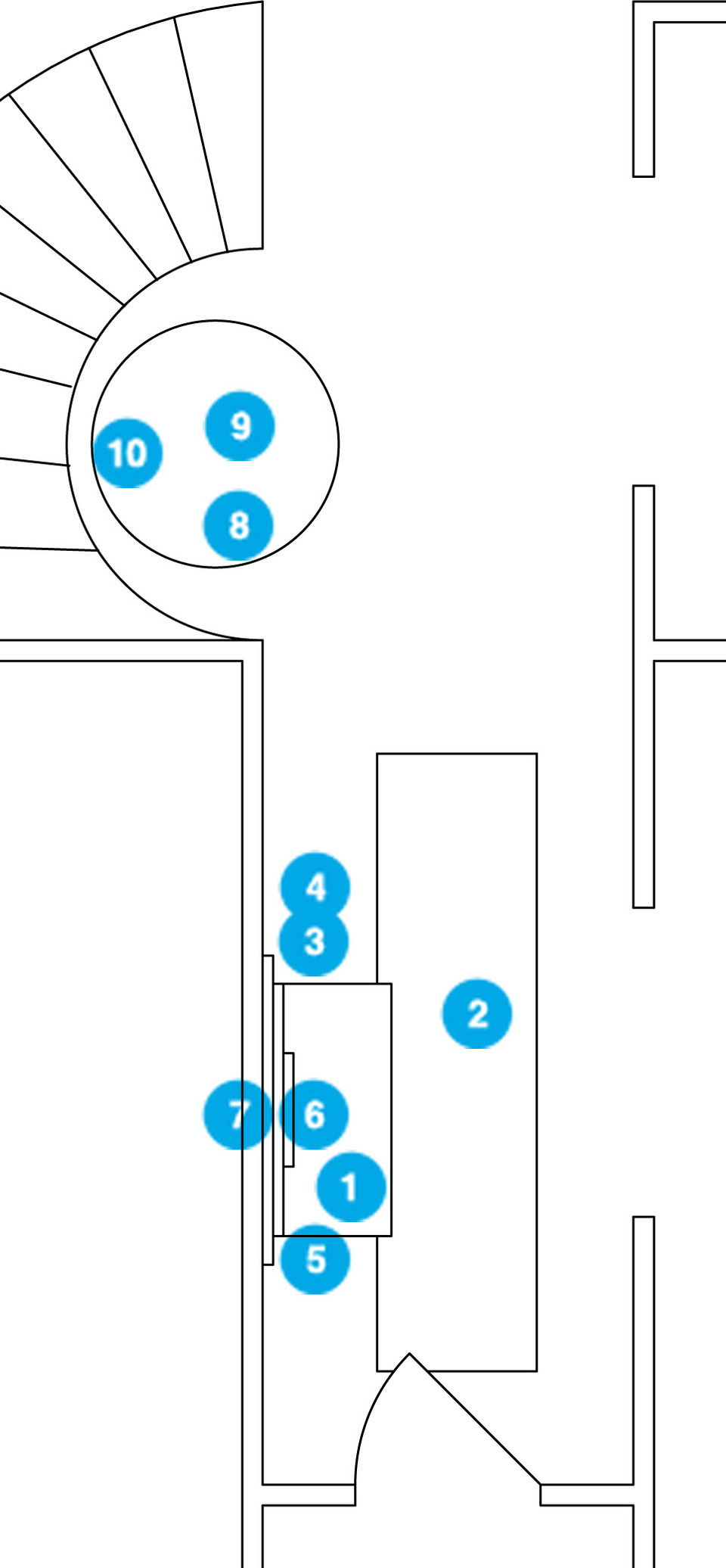 Online Designer Hallway/Entry Floorplan