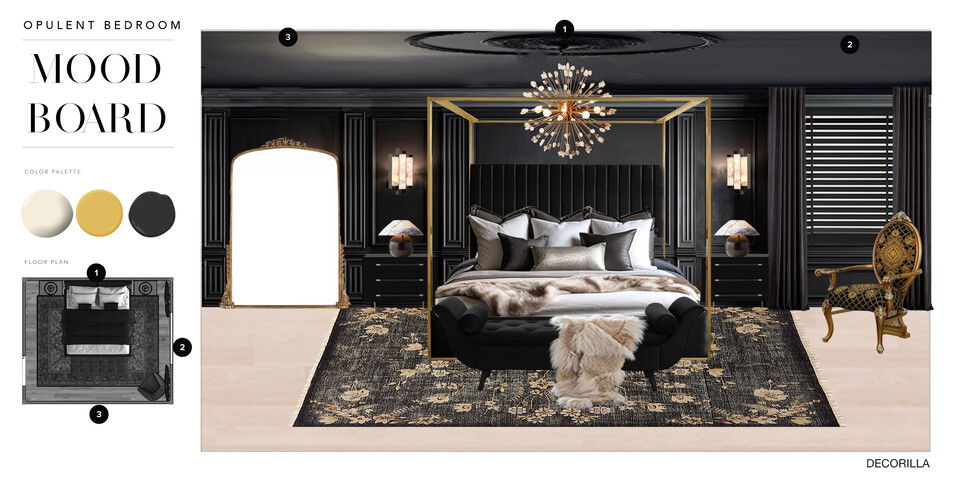 Opulent Home Interior Design Erika F. Moodboard 1 thumb