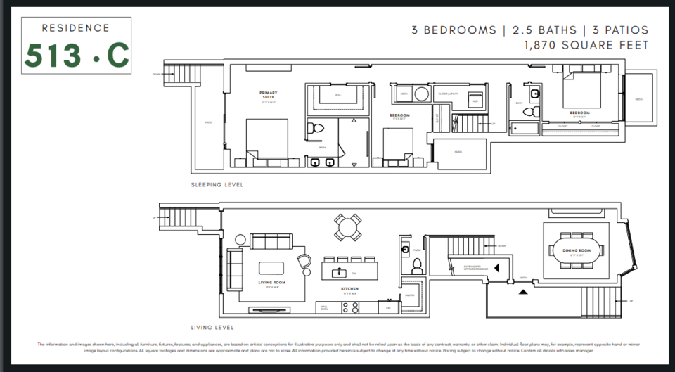 Diseño de Sala y Comedor Amplio - Foto Antes