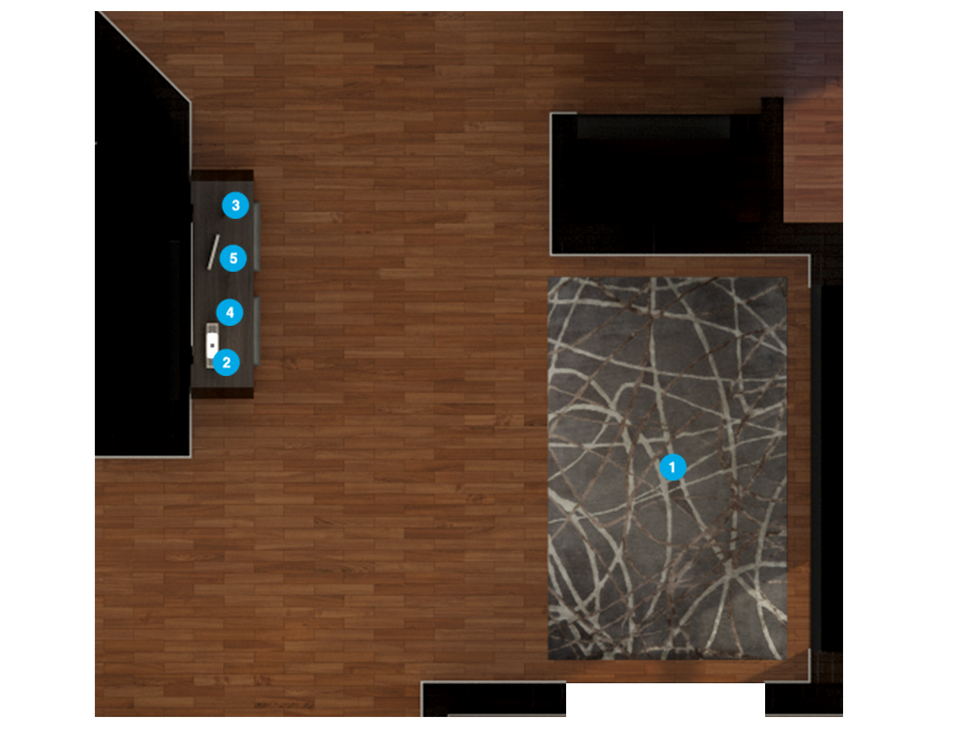 Online Designer Hallway/Entry Floorplan