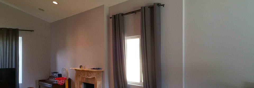Eclectic and Cozy Living Room Transformation-Abby Before Photo