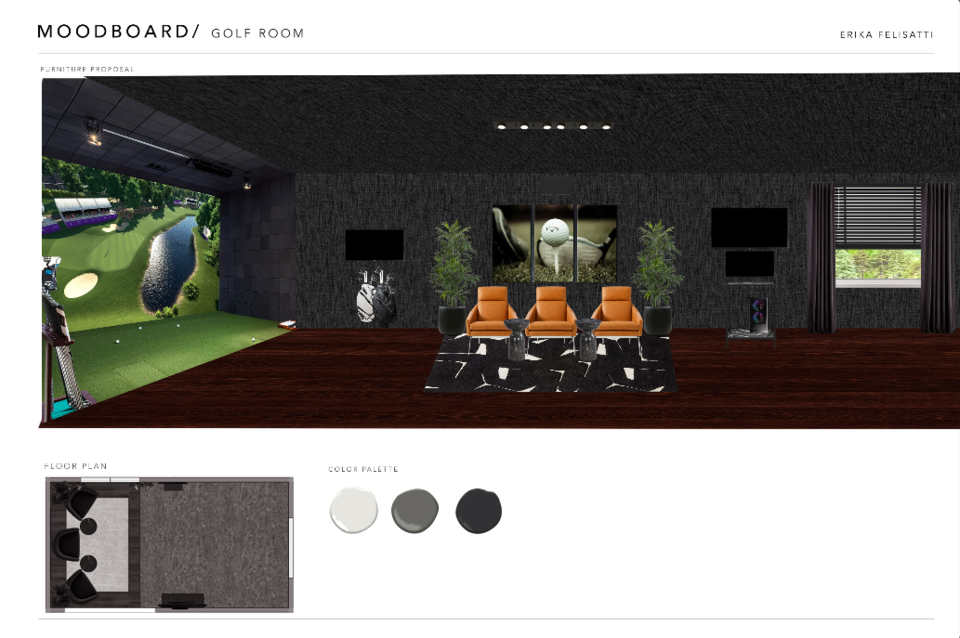 Ideas de diseño interior para hogar/oficina pequeña en línea