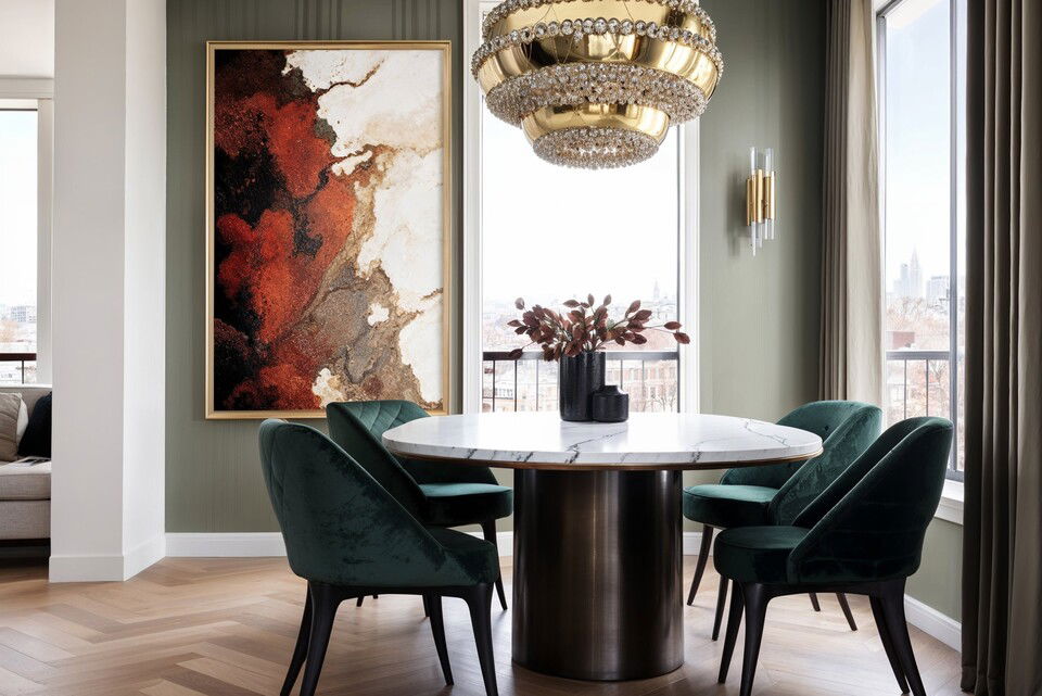 Lux Dining Room Interior Design