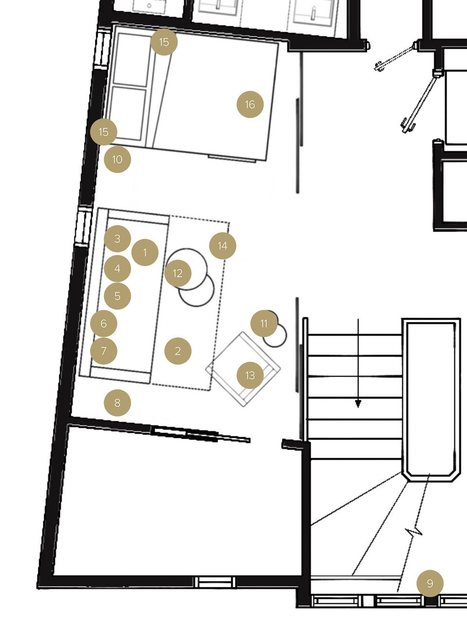 Online Designer Bedroom Floorplan