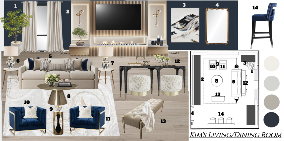 Contemporary Condo Transformation with Modern Touches Kamila A. Moodboard 2 thumb