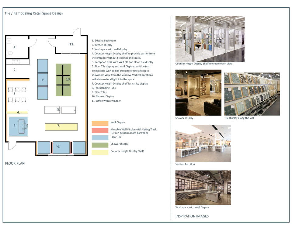 Lux Modern Business Showroom Interior Design Hyesoo H. Moodboard 1 thumb