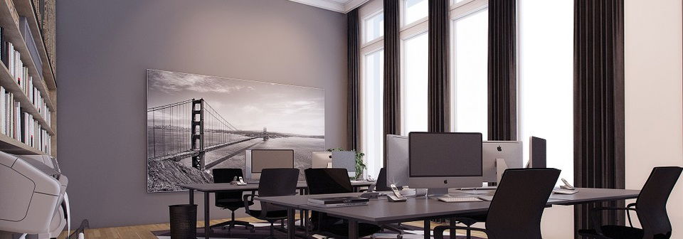 Modern Office- After Rendering