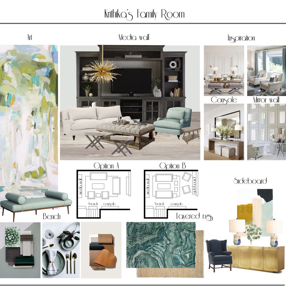 Transitional Style Home Transformation Dominika Z. Moodboard 2 thumb