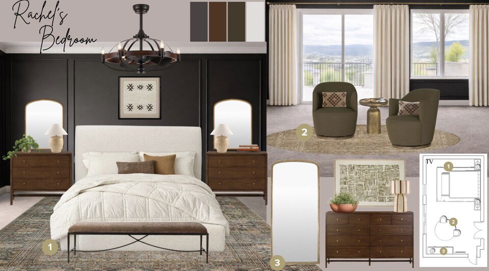 Elegant and Moody Master Bedroom Renovation Ashley S. Moodboard 1 thumb