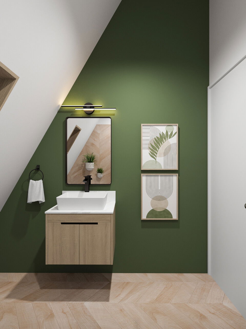 Online Designer Bathroom 3D Model 4